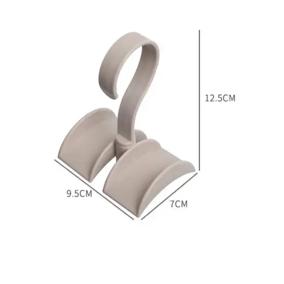 MK 8pk Handbag closet storage hooks protect and organize your purses ties belts - Picture 4 of 5